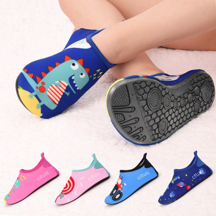 1802 Children Beach Mesh Breathable Shoes, Size: 34-35(Shark blue)-garmade.com