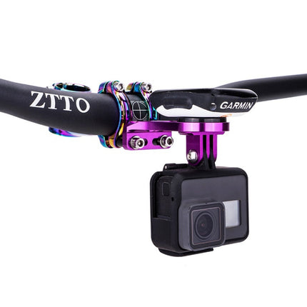 ZTTO Mountain Bike Stopwatch Mount Bicycle Extension Stand, Color: Black-garmade.com