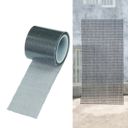 Door Curtain Mosquito Net Screen Window Anti-mosquito Repair Subsidy(Gray)-garmade.com