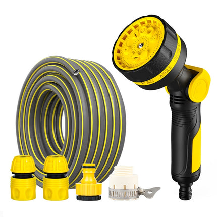 10 Functional Watering Sprinkler Head Household Water Pipe, Style: D6+4 Connector+5m 4-point Tube-garmade.com