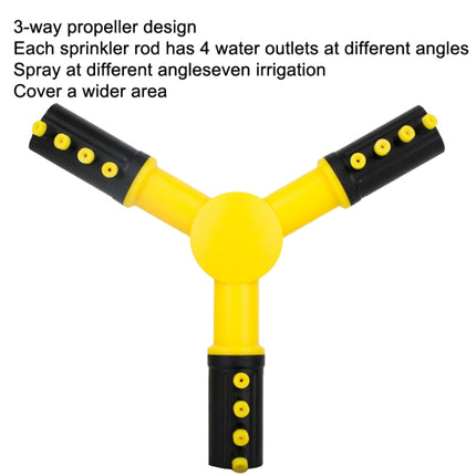 360 Degrees Rotating Watering Device, Style: With 4 PCS 4-point Connector and 10m 4-point Tube-garmade.com