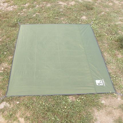 Outdoor Tent Mats Thickened Oxford Cloth Waterproof Picnic Mat, Size: 240x210cm(Green)-garmade.com