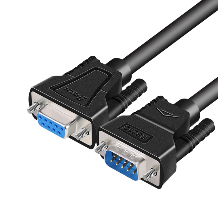 DTECH RS232 Serial Direct Line DB9 Extension Line Male to Female 2m-garmade.com