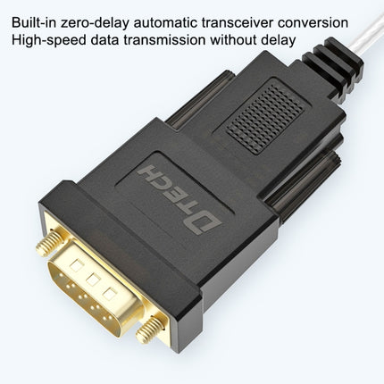 DTECH DT-5002F 1m USB To RS232 Serial Line DB9 Needle COM Port-garmade.com