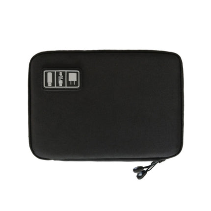 Multifunctional Portable Mobile Phone Digital Accessories U Disk Storage Bag, Color: Black-garmade.com