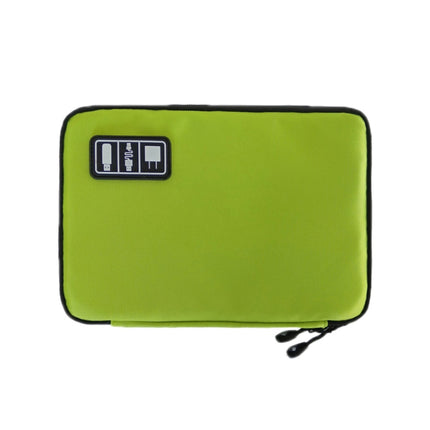 Multifunctional Portable Mobile Phone Digital Accessories U Disk Storage Bag, Color: Green-garmade.com