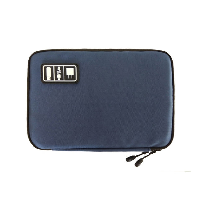 Multifunctional Portable Mobile Phone Digital Accessories U Disk Storage Bag, Color: Navy-garmade.com