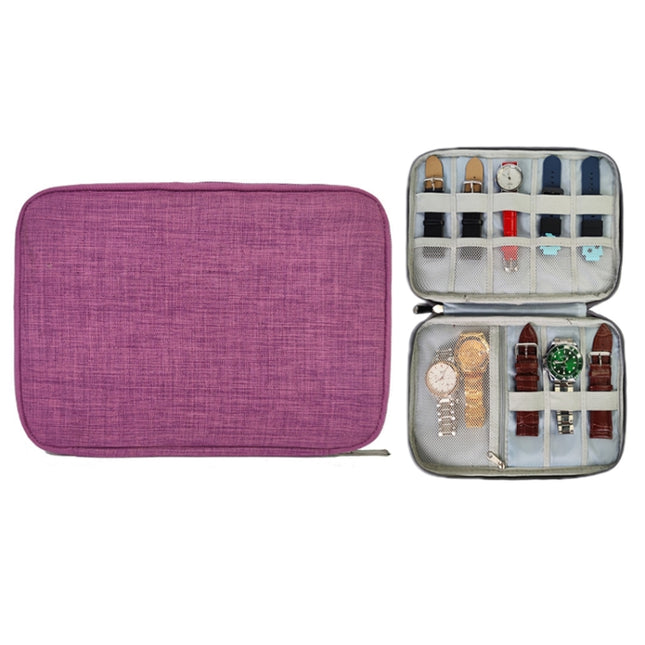 Children Smart Watch Strap Waterproof Storage Bag, Color: Purple-garmade.com