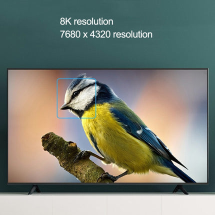 DTECH HDMI 8K 60Hz HD Optical Fiber Line TV Display Projector Extension Line 1.5m-garmade.com