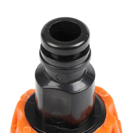 Water Rocket Washer Garden Hose Cleaning Head Drainage Trench Pressure Washer(Orange)-garmade.com