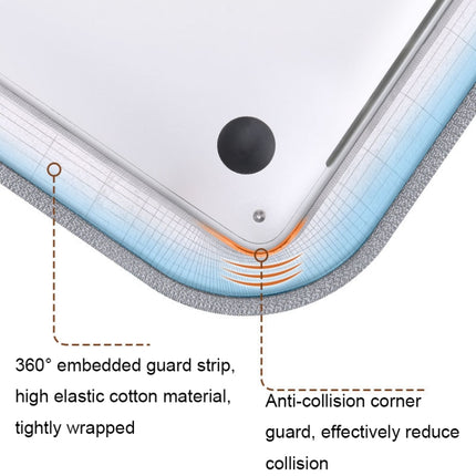 JRC Waterproof Laptop Tote Storage Bag, Size: 13.3 inches(Light Grey)-garmade.com