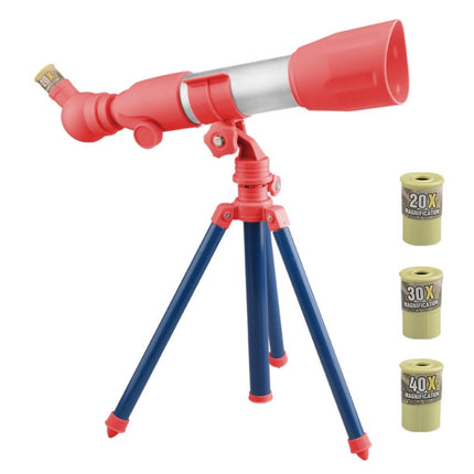 Children High-definition Multiple Astronomical Telescope Science Teaching Aids(A Model Red)-garmade.com