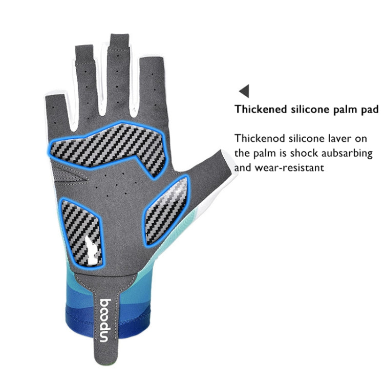 1pair Thickened Anti-Slip Wear Resistant Fishing Gloves With Full