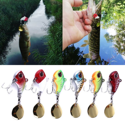 HENG JIA Distant Rotation Sequin VIB Fake Bait, Specification: 9g(6 Colors)-garmade.com