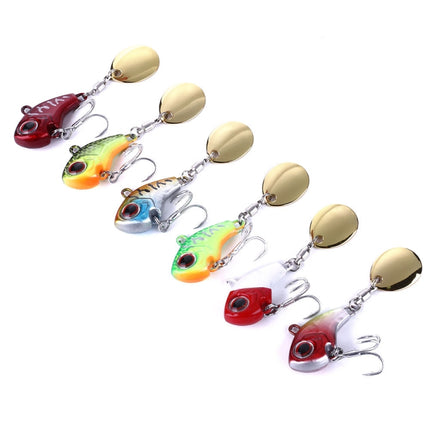 HENG JIA Distant Rotation Sequin VIB Fake Bait, Specification: 9g(6 Colors)-garmade.com