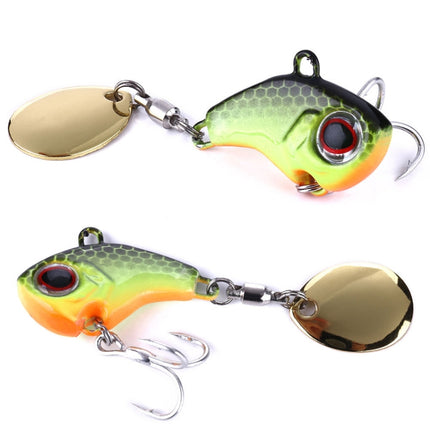 HENG JIA Distant Rotation Sequin VIB Fake Bait, Specification: 9g(6 Colors)-garmade.com