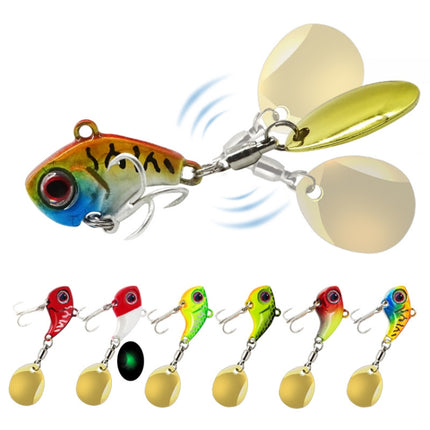 HENG JIA Distant Rotation Sequin VIB Fake Bait, Specification: 9g(6 Colors)-garmade.com