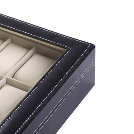 24 Bit PU Leather Watch Storage Box Display Box-garmade.com
