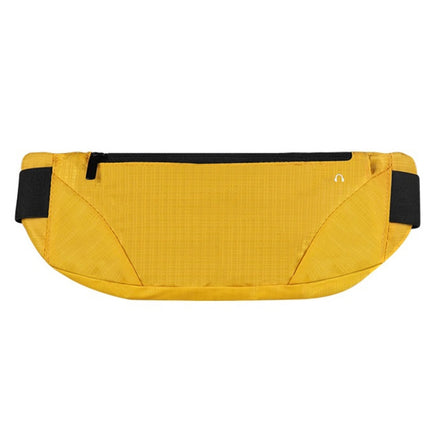 Outdoor Sports Running Ultra-light Large-capacity Close-fitting Phone Waist Bag(Yellow)-garmade.com