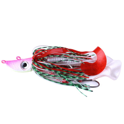 HENGJIA JIG Fish Head Beard Lead Hook, Specification: 20G(No. 1)-garmade.com