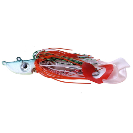 HENGJIA JIG Fish Head Beard Lead Hook, Specification: 20G(No. 4)-garmade.com