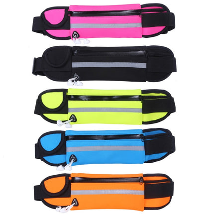 3PCS Outdoor Sports Large Capacity Portable Sweatproof Waist Bag(Orange)-garmade.com