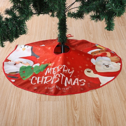 Christmas Tree Skirt Carpet Tree Bottom Cover Cloth Mat(002)-garmade.com