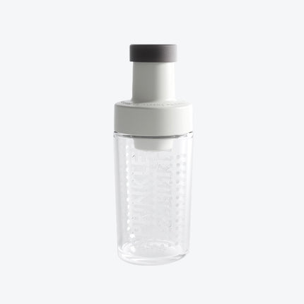 Quantitative Sugar Control Bottle Sugar Jar Dust-proof Sealed Seasoning Bottle With Lid(White)-garmade.com