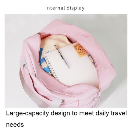 RH2202 Portable Foldable Travel Bag with Expansion Function(Khaki)-garmade.com
