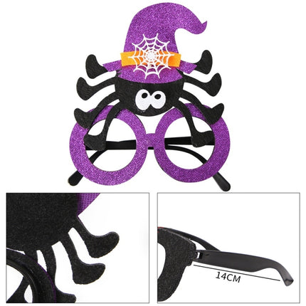 3 PCS Halloween Decoration Funny Glasses Party Skeleton Spider Horror Props Owl-garmade.com