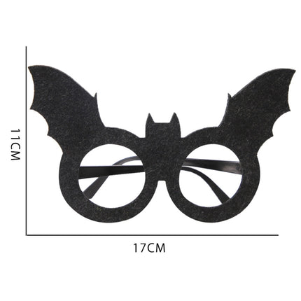 Halloween Decoration Funny Glasses Party Skeleton Spider Horror Props Bat Wings-garmade.com