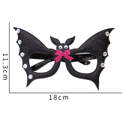 Halloween Decoration Funny Glasses Party Skeleton Spider Horror Props Bat Glasses-garmade.com