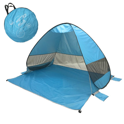 Automatic Instant Pop Up Tent Potable Beach Tent,Size:, Color: Light Blue-garmade.com