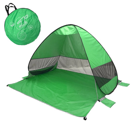Automatic Instant Pop Up Tent Potable Beach Tent,Size:, Color: Green-garmade.com