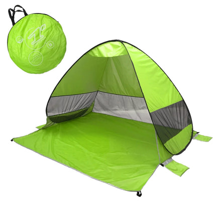 Automatic Instant Pop Up Tent Potable Beach Tent,Size:, Color: Fluorescent Green-garmade.com