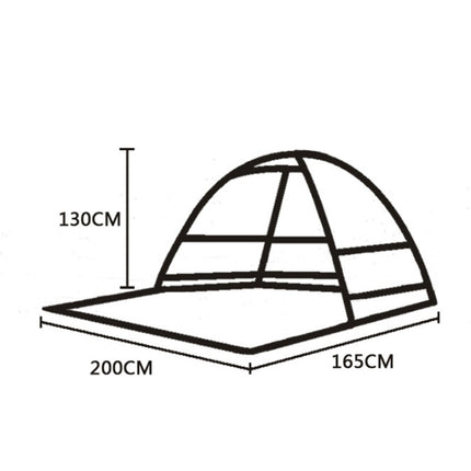 Automatic Instant Pop Up Tent Potable Beach Tent,Size:, Color: Orange Stripe-garmade.com