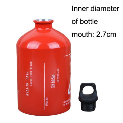 yP01 All-aluminum Outdoor Stove Gasoline Bottle With Cap-garmade.com