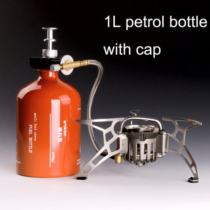 yP01 All-aluminum Outdoor Stove Gasoline Bottle With Cap-garmade.com