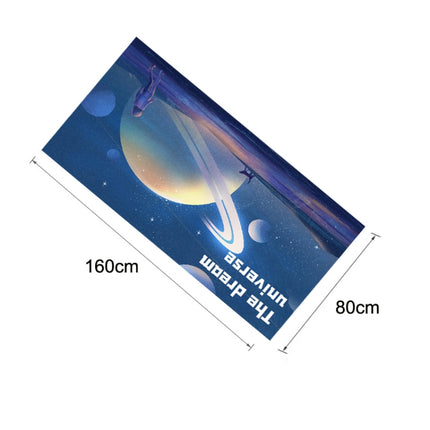 Single Side Printed Swimming Quick Dry Beach Towel, Size: 80x160cm(Bailang Rose)-garmade.com