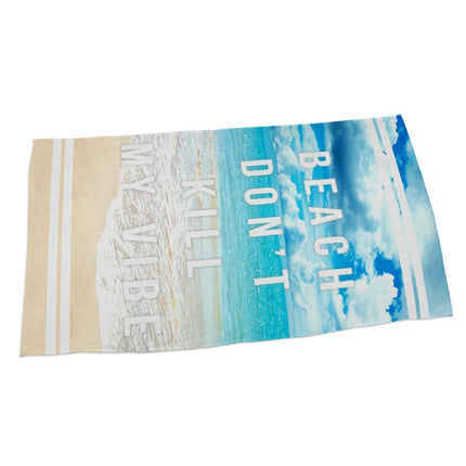 TWA34132 Active Printed Beach Towel Fashion 3D Digital Printed Bath Towel-garmade.com