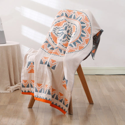 Cotton Bath Towel Soft Comfortable Beach Towel(Sun God)-garmade.com