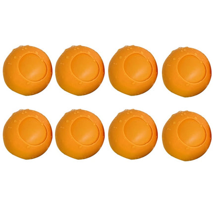 8 PCS Children Silicone Water Polo Water Fight Toy For Venting Decompression, Diameter: 6cm(Orange)-garmade.com