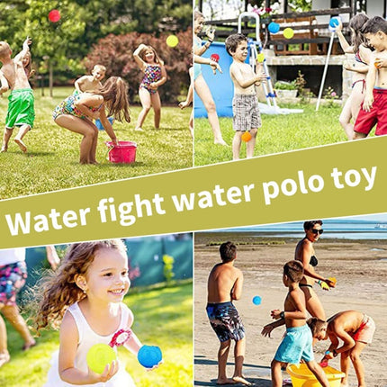 8 PCS Children Silicone Water Polo Water Fight Toy For Venting Decompression, Diameter: 6cm(Royal Blue)-garmade.com