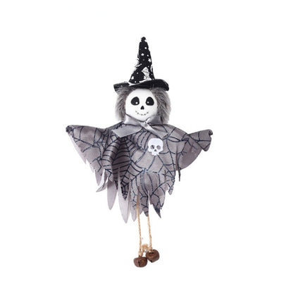 Halloween Decorations Ghost Festival Party Doll Pendant(Skeleton Ghost)-garmade.com