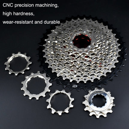 VG Sports Bike Lightweight Wear -Resistant Freewheel Patches, Style: 9/10 Speed 12T (Silver)-garmade.com