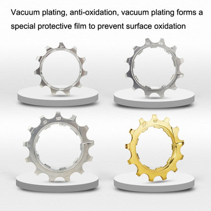 VG Sports Bike Lightweight Wear -Resistant Freewheel Patches, Style: 10 Speed 13T (Silver)-garmade.com