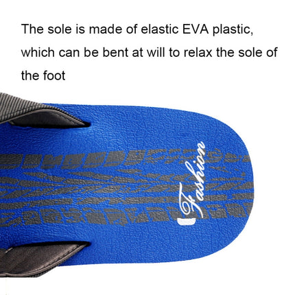 MK005 Men Outer Wear EVA Flip Flops, Size: 43-44(Black)-garmade.com