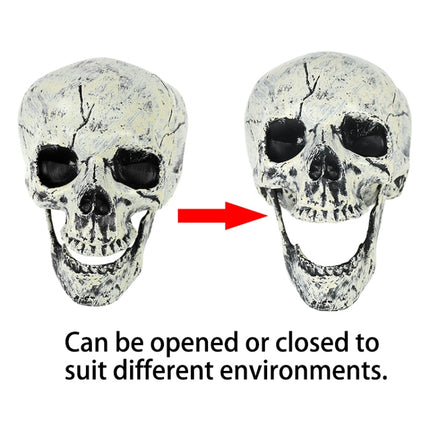 Halloween Simulation Skull Hand And Leg Horror Decoration Props Hand Bone Skull-garmade.com