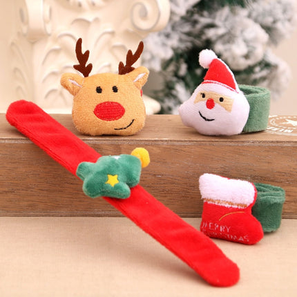 Christmas Children Small Gift Pat Circle Toys Bracelet(Deer)-garmade.com