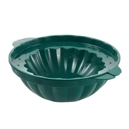 2PCS Homemade Ice Bowl Ice Tray Silicone Mold, Szie: Small (Dark Green)-garmade.com